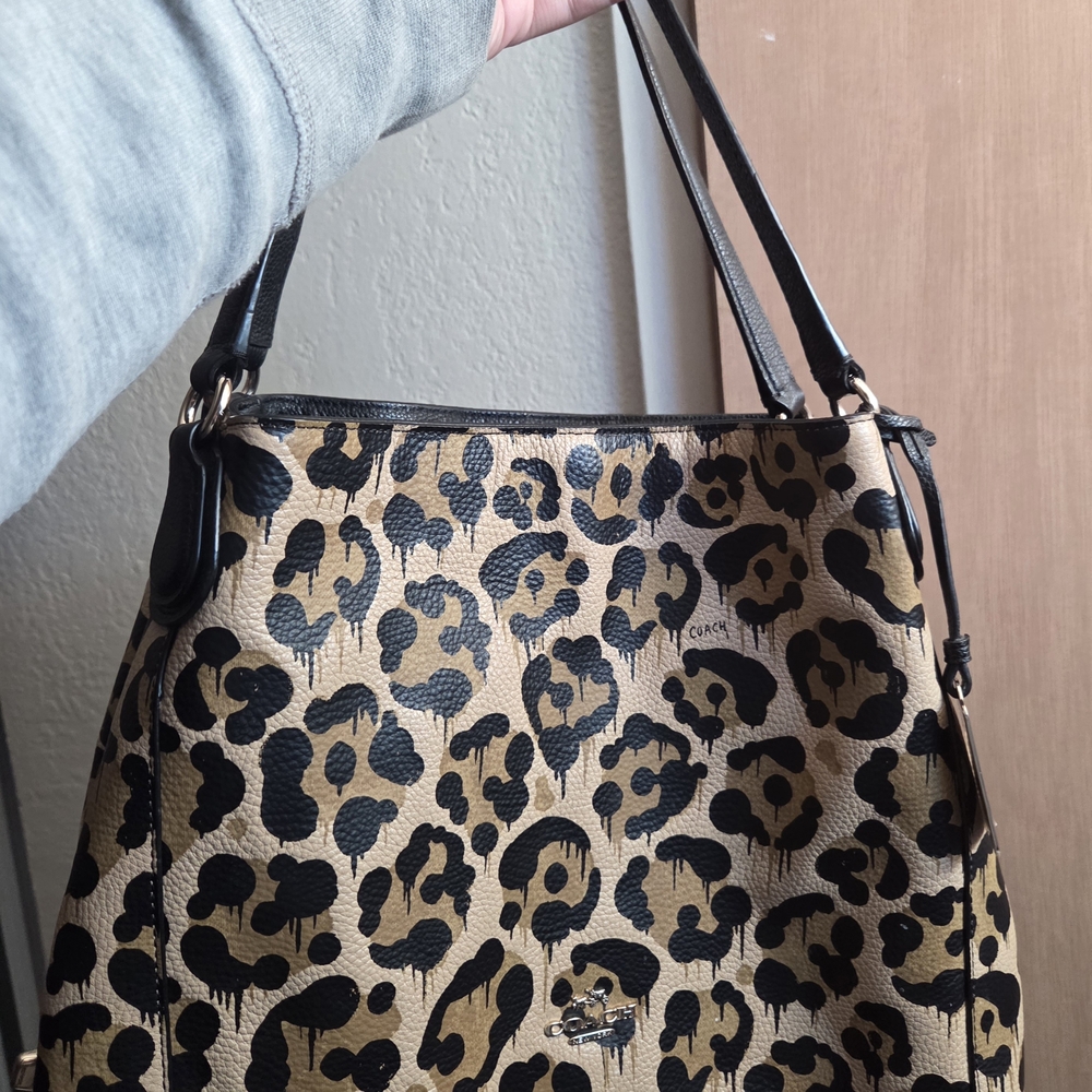 Coach Leopard Print Women's Bag